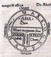 T-O map from the Etymologiae of Isidorus, 1472