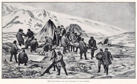 Rescuing Greely at Cape Sabine, Albert Operti