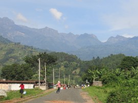 Kilembe, Western Uganda. Gateway to the Rwenzoris.
