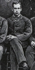 Lt. Edward Israel, from Greely Expedition photo, 1881.